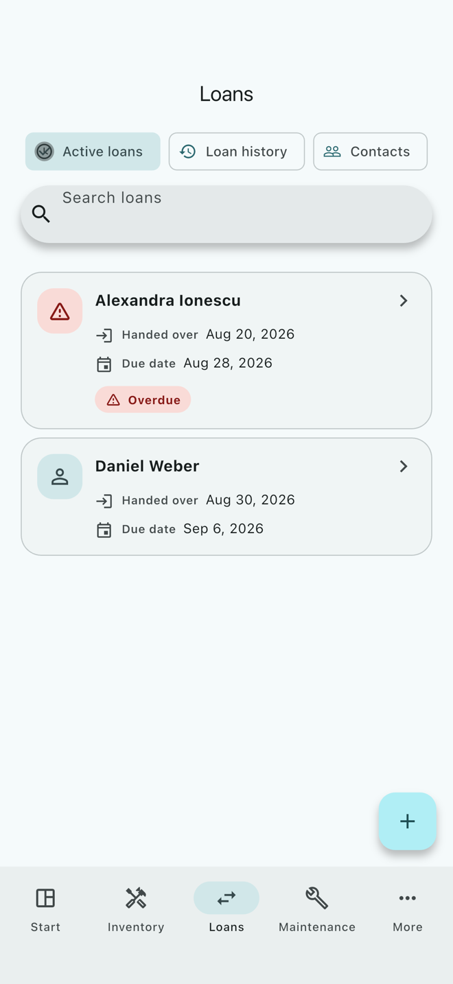 Contacts and companies — Kitrivio